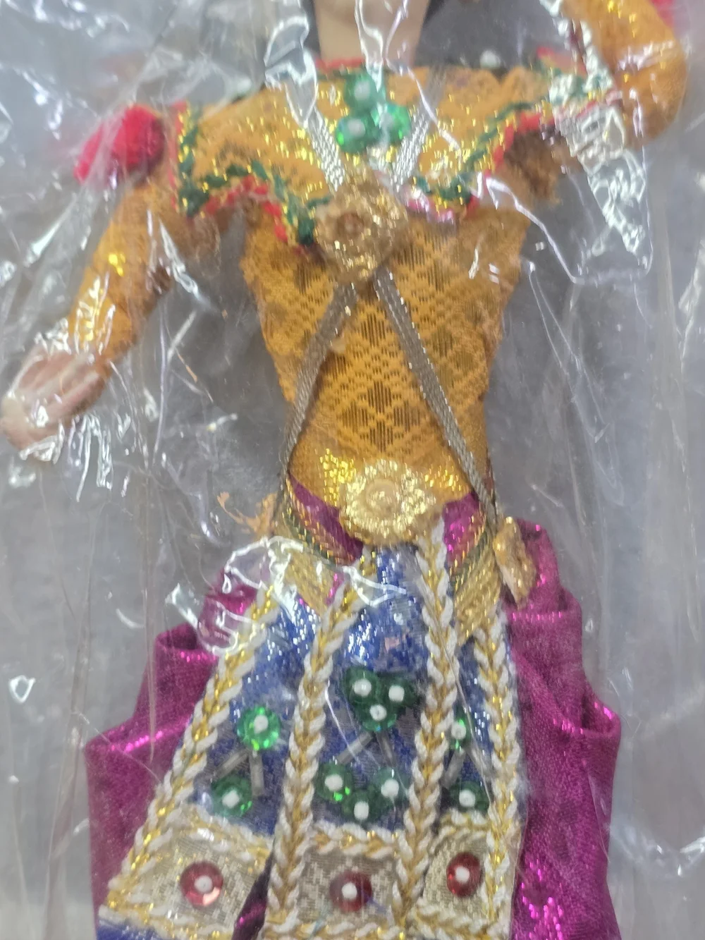 Vintage Thai Traditional Dancer Doll – 12